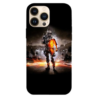 Husa compatibila cu Apple iPhone 12 Pro Max model One man army, Silicon, TPU, Viceversa foto