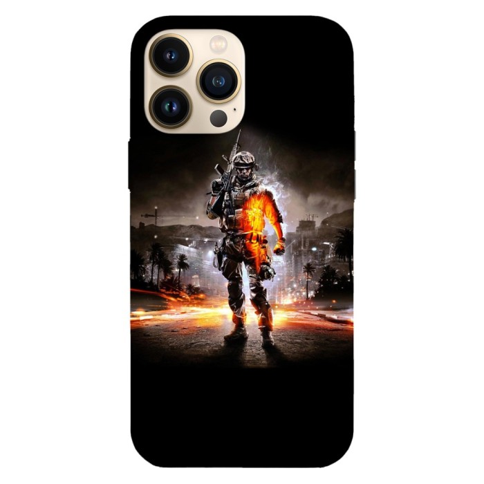 Husa compatibila cu Apple iPhone 12 Pro Max model One man army, Silicon, TPU, Viceversa