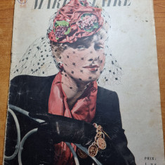 revista marie claire 15 martie 1940-limba franceza,moda,machiaj,retete,sfaturi