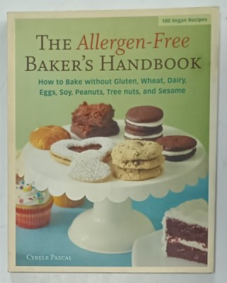 THE ALLERGEN - FREE BAKER &amp;#039;S HANDBOOK , 100 VEGAN RECIPES by CYBELLE PASCAL , 2009 foto