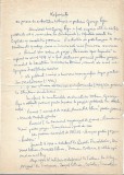A3251N Referințe olografe semnate de Paul Constant cu privire la poetul George Popa, 1969, Sibiu