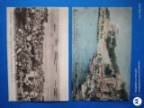 Franta , GRUP DOUA CARTI POSTALE NECIRCULATE , ANII 1920, MARSILIA si CHERBOURG .