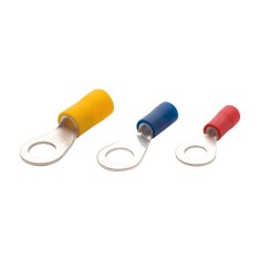 Terminale izolate de tip inel, sectiune transversala 0.5-1.5mm, M6, 200buc/set PYK-601