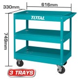 TOTAL - CARUCIOR PENTRU SCULE 719*365*663mm PowerTool TopQuality