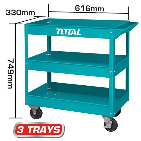 TOTAL - CARUCIOR PENTRU SCULE 719*365*663mm PowerTool TopQuality