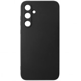 Husa tip capac spate silicon TPU Matte neagra pentru Samsung Galaxy A35 5G