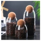 Set 3 recipiente din sticla borosilicata, SPHERE