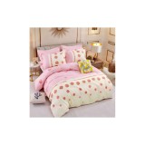 Cumpara ieftin Lenjerie de Pat cu Elastic, Bumbac Finet 6 Piese - JOJ34