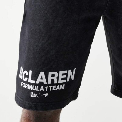 Mclaren Honda pantaloni scurți pentru bărbați NE wordmark balck F1 Team 2025 - L foto