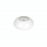 Veioza Micky,1 LED, 500 Lm, dulie GX53, D:170 mm, H:75 mm, Alb, Ideal Lux