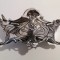 MORITZ HACKER VIENA, JARDINIERĂ ART NOUVEAU DIN METAL ARGINTAT DUPĂ 1901