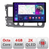 Navigatie dedicata Honda Civic Sedan N-044 Edonav ecran 13&quot; 2K 8 si 128 Android Waze USB Navigatie 4G 360 Toslink Youtube Radio KI CarStore Technology