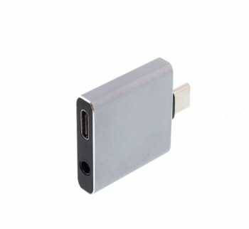 Adaptor USB Type C - audio Jack 3.5 mm PD WELL foto