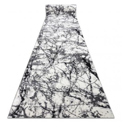 Traversa modern COZY 8871 Marble, Marmură - structural două niveluri de l&amp;acirc;nă gri, 70 cm foto