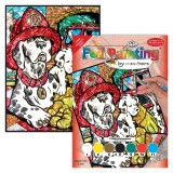 Pictura pe folie-Dalmatieni pompieri, Jad