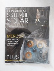 Revista Construieste sistemul solar, numarul 5, nedesfacut / sigilat, astronomie planetariu