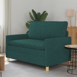 vidaXL Canapea Verde &icirc;nchis Țesătură 42028793