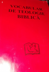 VOCABULAR DE TEOLOGIE BIBLICA foto