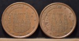 5 euro cent Spania 1999, 2000, Europa