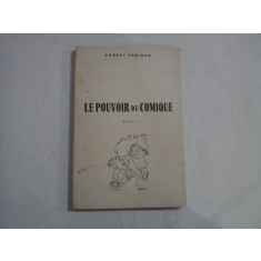 LE POUVOIR DU COMIQUE - ESSAI - Andrei STRIHAN - Tel-Aviv, 1979