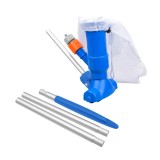 Cumpara ieftin Set sac aspirator piscină cu m&acirc;ner format din 5 piese