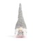 Spiridus scandinav de Craciun, cu caciula gri - 22 cm