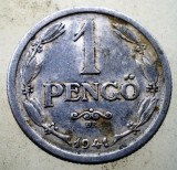 1.179 UNGARIA WWII 1 PENGO 1941, Europa, Aluminiu