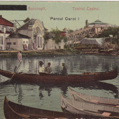 CP Bucuresti Teatrul Casino Parcul Carol I ND(1919)