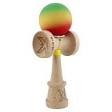 Kendama X Originala, Ata 62/65 cm Gradient Verde/Galben/Rosu