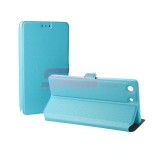 Husa Flip Stand Magnetica Turcoaz Sony Xperia Z5 Premium