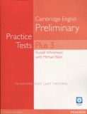 Cambridge English Preliminary: Practice Tests Plus 3 without Key and Multi-ROM/Audio CD Pack | Russell Whitehead, Pearson Longman