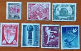 AUDSTRIA-''LOT mic 7 timbre ani 1950 mai valoroase-MNH-Nestampilate -Vezi-Scan