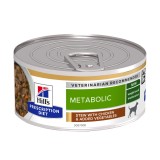 Cumpara ieftin Hill&#039;s Prescription Diet Canine Metabolic Chicken &amp; Vegetables Stew, 156 g