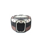 Tarc Pliabil Portabil Interior Caini Pisici 91x91x58 cm, Cusca Transport Animale, Pat Joaca Dresaj, Ideal Acasa, Gradina, Vacanta