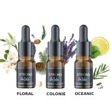 Set 3 Uleiuri Esentiale Pentru Difuzor Auto, Floral, Colonie, Oceanic, 100% pure, 10 ml