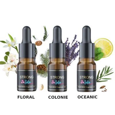 Set 3 Uleiuri Esentiale Pentru Difuzor Auto, Floral, Colonie, Oceanic, 100% pure, 10 ml foto