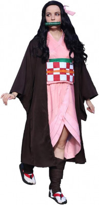 qi Zentisu Tanjiro Cosplay Adult Giyuu Tomioka Outfit Shinobu Anime Halloween Co foto