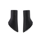Tampoane Cauciuc Bțe Trekking Adventuridge 38mm Negre - Set 4 Bucăți, Antiderapante, Durabile, Nordic Walking