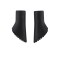 Set 4 tampoane de cauciuc pentru bete trekking Adventuridge, 38 mm, negru
