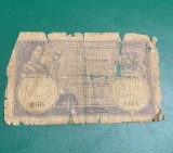 Bancnota 5 lei 22 noiembrie 1928 uzată