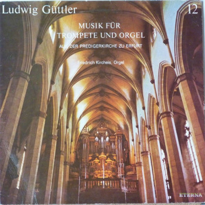 Musik fur Trompete und Orgel, aus der Predigerkirche zu Erfurt ( vinil ) foto