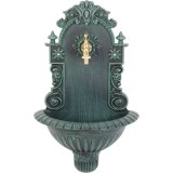 Chiuveta de gradina, aluminiu, verde, 37x19x61 cm, Strend Pro