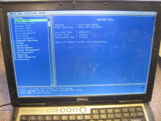 placa baza laptop DELL LATITUDE D630 , functionala , INTEL ,DDR2,racire inclusa foto