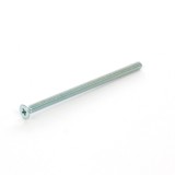 Surub cu cap inecat, cruce, din otel, zincat alb, M5 x 90 mm