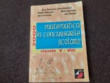 Dan Branzei - Matematica in concursurile scolare, clasele V - VIII 2000 16/4