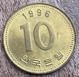 C50 - Moneda foarte veche - Coreea de Sud - 10 won - 1996