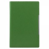 Agenda notes A5 cu decupaj pix verde inchis