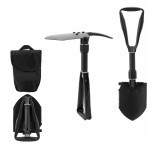 Lopata pliabila multifunctionala 6 in 1 pentru camping si gradina, 47 cm