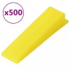 VidaXL Pene de nivelare a plăcilor, 500 buc