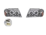 Set faruri tuning JEEP GRAND CHEROKEE (WJ/WG), 05.1999-12.2004, Taiwan, partea stanga+dreapta, Tip=USA; H1+H1; manual; transparent, argintiu; Omologa